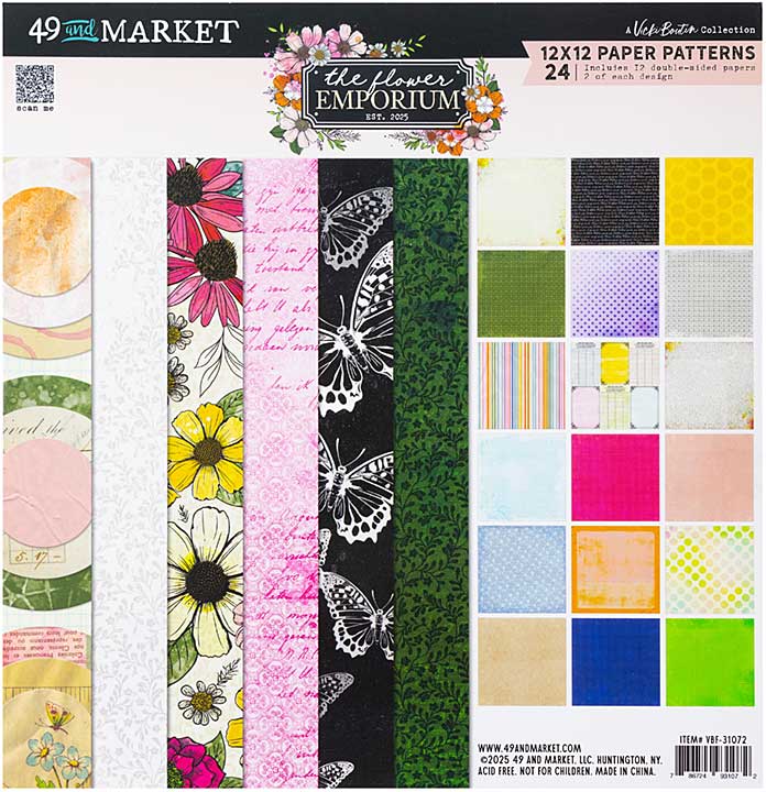 49 And Market 12X12 Paper Pad - The Flower Emporium