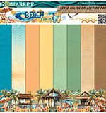 PRE: 49 And Market Collection Pack 12X12 - Beach Vibes Solids