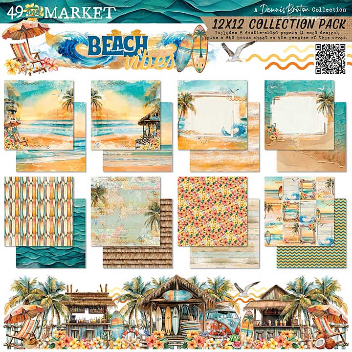 PRE: 49 And Market Collection Pack 12X12 - Beach Vibes