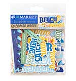 PRE: 49 And Market Chipboard Set - Beach Vibes