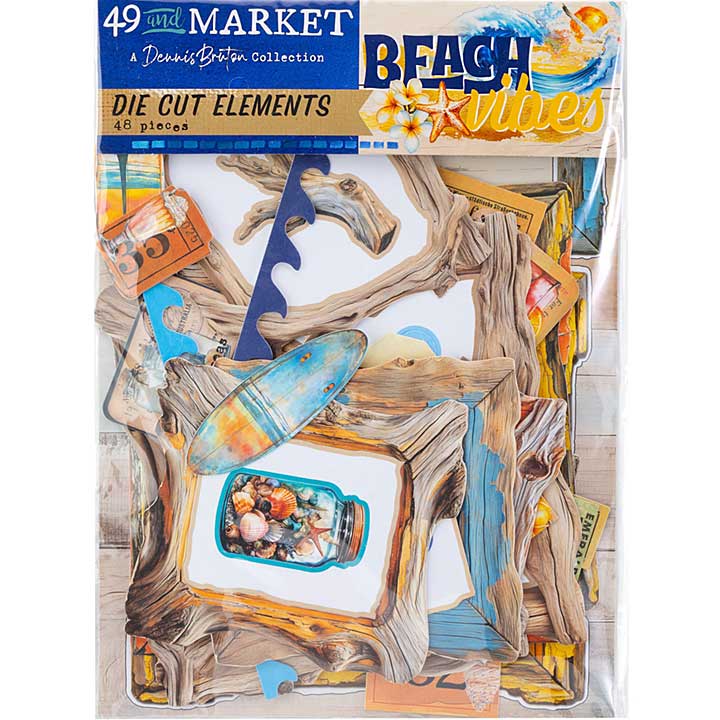 PRE: 49 And Marketing Die-Cuts - Elements, Beach Vibes