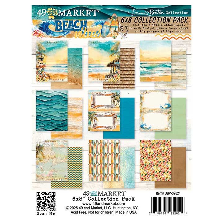PRE: 49 And Market Collection Pack 6X8 - Beach Vibes