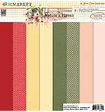 PRE: 49 And Market Collection Pack 12X12 - Nature's Haven Solids
