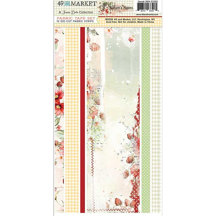 PRE: 49 And Market Fabric Strips - Nature\'s Haven