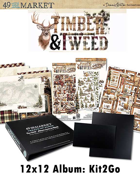49 and Market Timber and Tweed Album Kit2Go