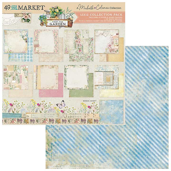 49 and Market Collection Pack 12X12 - From the Garden