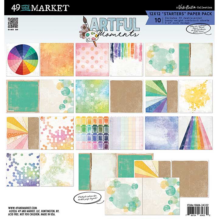 49 And Market Collection Pack 12X12 - Artful Moments