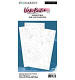 49 And Market Rub-On Transfer Set - Irresistible Curiosities By Vicki Boutin