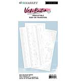 49 And Market Rub-On Transfer Set - Edges, Irresistible