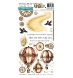Chronicles of Oz 6x12 Inch Essential Rub-on Transfer Set by Joanne Bain