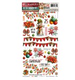 Jolly Jingles 6x12 Inch Blendable Rub-on Transfer Set by Dennis Bruton