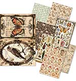 SO: Ciao Bella Cabinet of Curiosities A5 Rice Paper Mixed (8pcs)