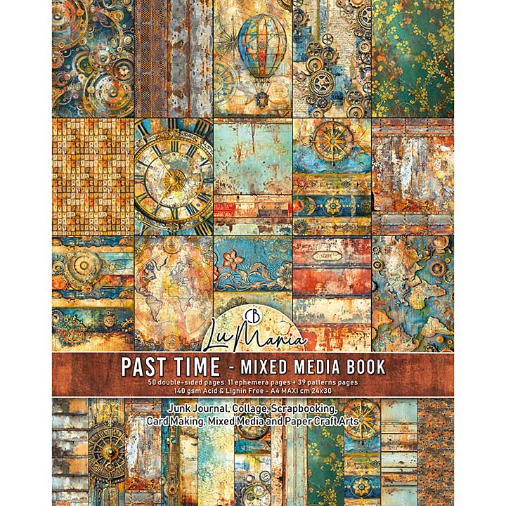 Ciao Bella Past Time A4 Maxi Mixed Media Book
