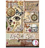 Ciao Bella Cabinet of Curiosities A4 Creative Pad (9pcs)