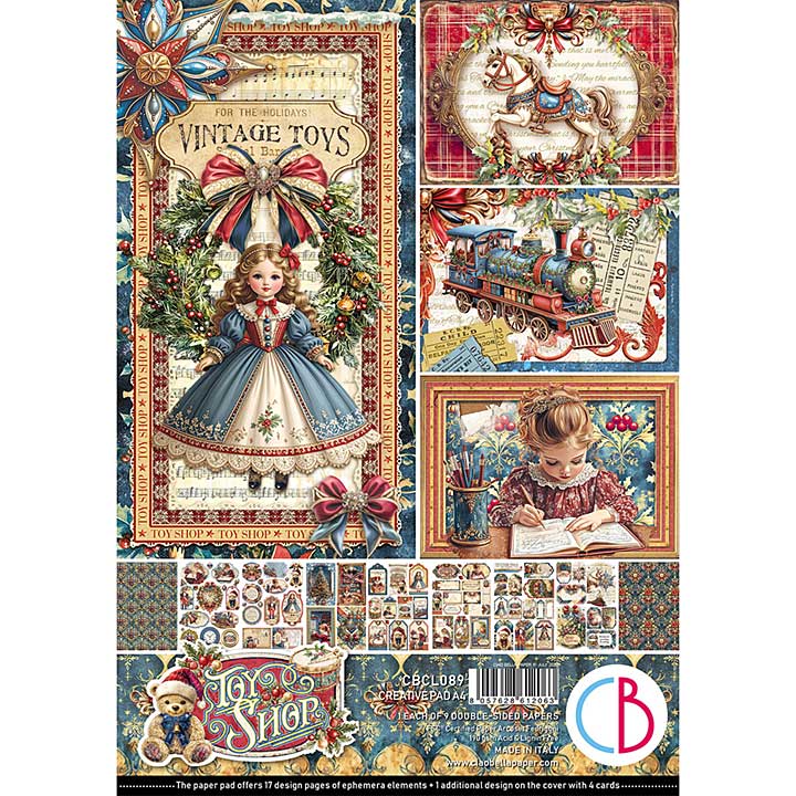 Ciao Bella Toy Shop A4 Creative Pad (9pcs)