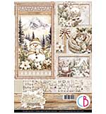Ciao Bella Winter Season A4 Creative Pad (9pcs)