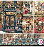 Ciao Bella Toy Shop 12x12 Inch Paper Pad (12pcs)