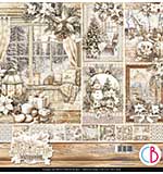 Ciao Bella Winter Season 12x12 Inch Paper Pad (12pcs)