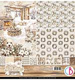 Ciao Bella Winter Season 12x12 Inch Patterns Pad (8pcs)