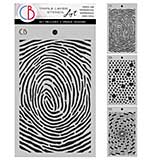 Ciao Bella The Last Mystery 5x8 Inch Stencil Mix Triple Layer Set