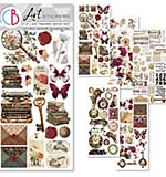 SO: Ciao Bella Book Lover Transparent Adhesive Sheets (5pcs)