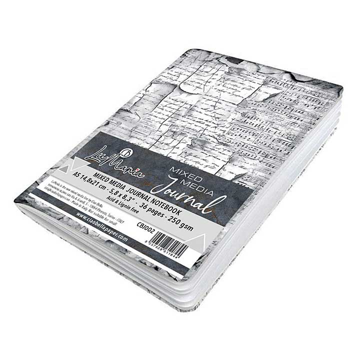 Ciao Bella Mixed Media A5 Journal Notebook (36pcs)