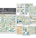 Ciao Bella Edge of the Ocean Mixed Media Stickers (10pcs)