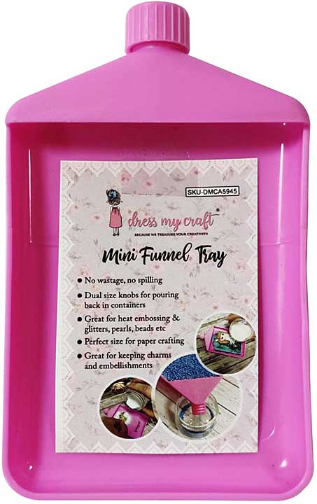 SO: Dress My Craft Mini Funnel Tray - 4.72X2.87