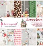 Dress My Craft Christmas Stories 12x12 Inch Paper Pad