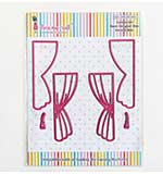 Dress My Craft Cutting Die Basic Designer Curtain Set