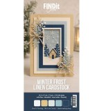 Find It Linen Cardstock 4K Winter Frost (75pcs)