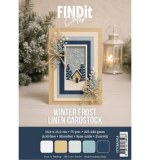 Find It Linen Cardstock A5 Winter Frost (75pcs)