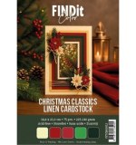 Find It Linen Cardstock A5 Christmas Classics (75pcs)