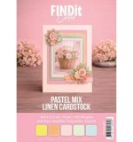 Find It Linen Cardstock A5 Pastel Mix (75pcs)
