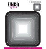 Find It Nesting Dies Curved Squares