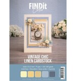 Find It Linen Cardstock A5 Vintage Chic Pack (75pcs)