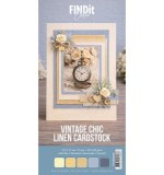 Find It Linen Cardstock 4K Vintage Chic Pack (75pcs)