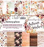 Memory Place Kawaii Paper Goods Autumn Wishes 6x6 Inch Paper Pack