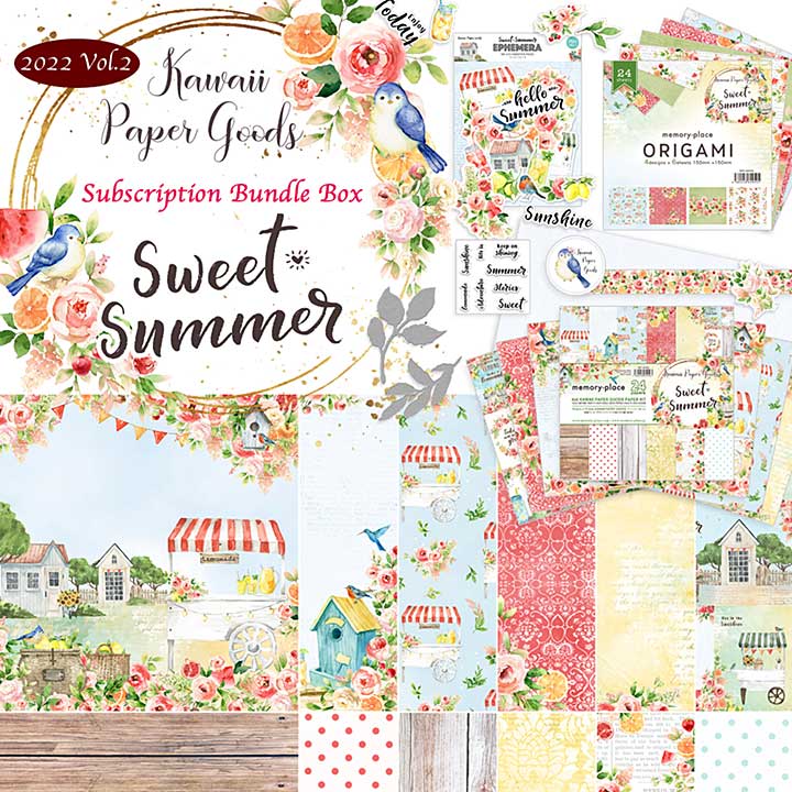 Memory Place Kawaii Paper Goods Sweet Summer Vol. 2 Bundle