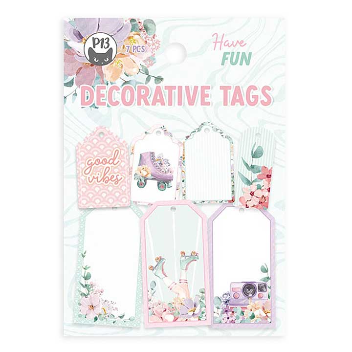 SO: Have Fun Double-Sided Cardstock Tags 7pk - #03