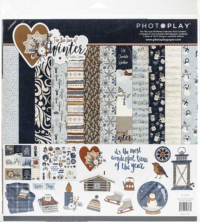 SO: PhotoPlay Collection Pack 12x12 - For The Love Of Winter