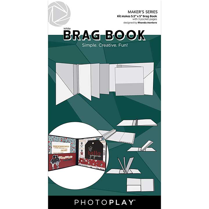 PhotoPlay Brag Book 5.5X5 - White