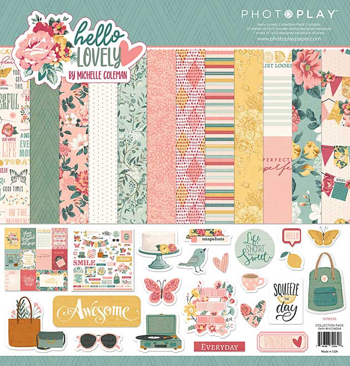 PhotoPlay Hello Lovely - Collection Pack (12x12)