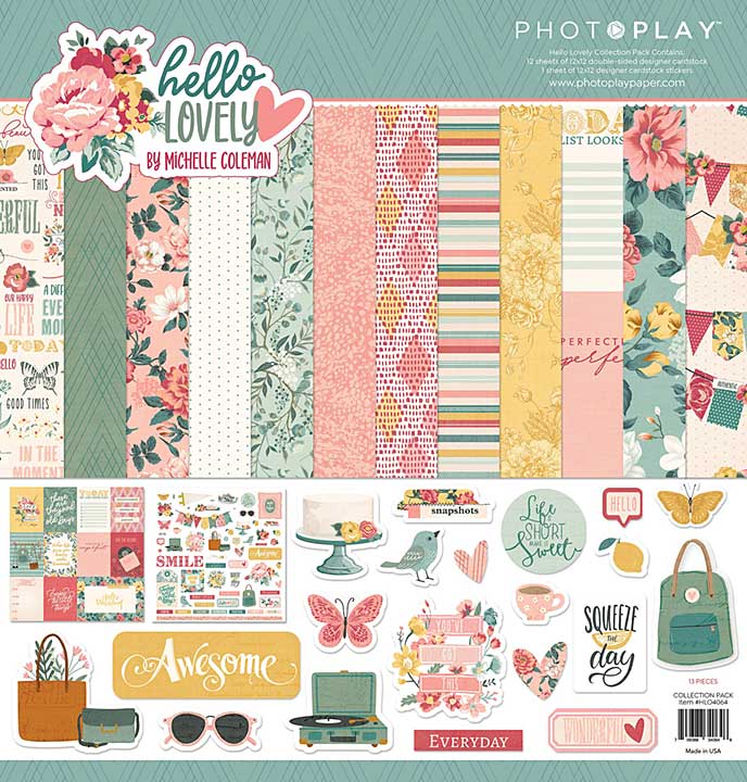 SO: PhotoPlay Hello Lovely - Collection Pack (12x12)