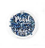 Picket Fence Studios Gradient Flatback Pearls Navy Blue and Charcoal Gray (PM-108)