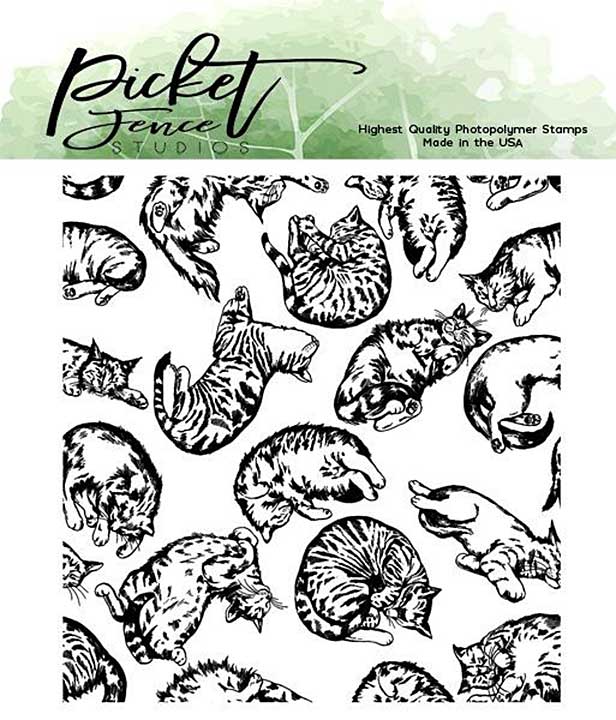 Picket Fence Studios This Cat is for You Clear Stamps