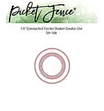 Picket Fence Studios Connected Circles 1.5 Inch Shaker Creator