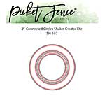 Picket Fence Studios Connected Circles 2.0 Inch Shaker Creato