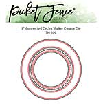 Picket Fence Studios Connected Circles 3.0 Inch Shaker Creator