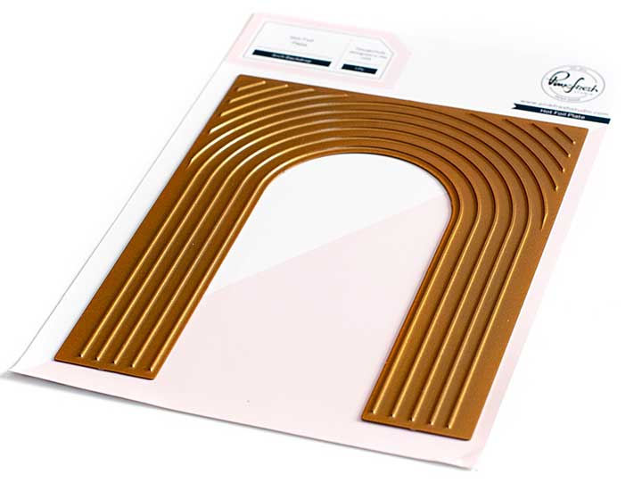 PinkFresh Studio Hot Foil Plate - Arch Backdrop